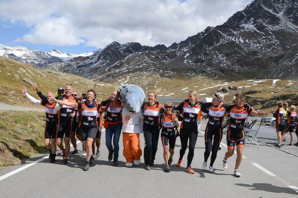 Forza4Energy4All Aankomst Wandelaars Gavia 2017